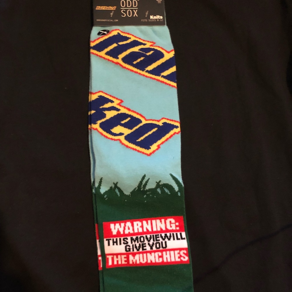 ODD SOX "Half Baked" socks size 8-12
